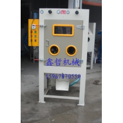 XZ-1010-2雙槍滾筒自動噴砂機(jī)，滾籃式噴砂機(jī)，自動噴砂機(jī)